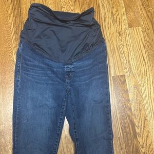 Madewell Maternity Over The Belly Skinny Jeans Size 27